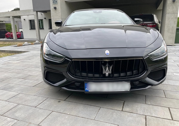 Maserati Ghibli cena 269000 przebieg: 25500, rok produkcji 2020 z Sępopol małe 596